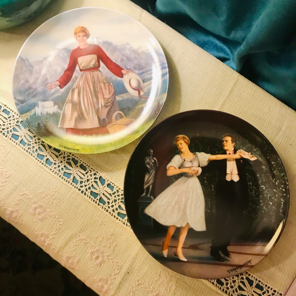 Vintage “The Sound of Music” China Plate Set